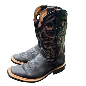 El General Limited Edition Leather Cowboy Boots Men’s Size 7 1/2 Western Rodeo